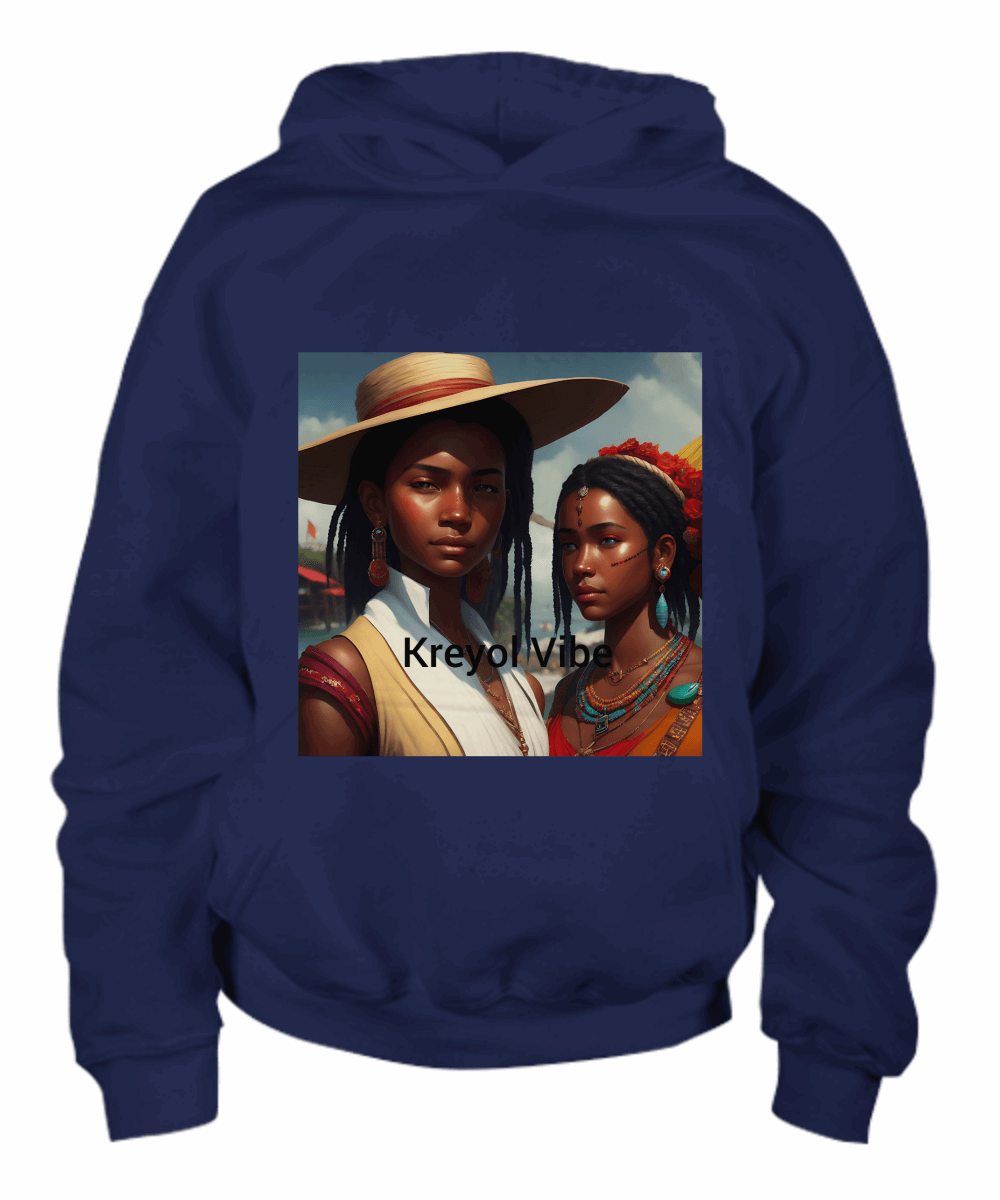 Kreyol Vibe Hoodie - Premium Shirt / Hoodie from Kreyol Nations - Just $34.95! Shop now at Kreyol Nations