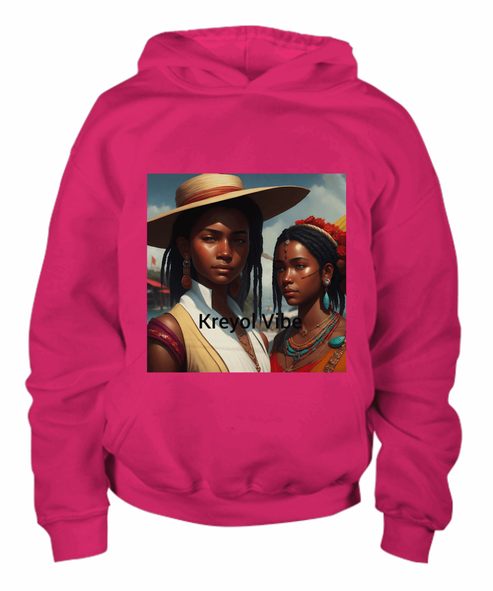 Kreyol Vibe Hoodie - Premium Shirt / Hoodie from Kreyol Nations - Just $34.95! Shop now at Kreyol Nations