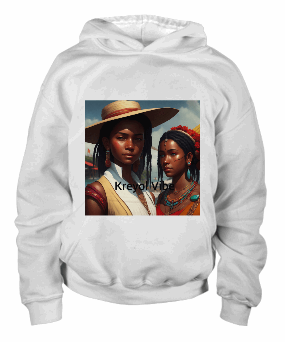 Kreyol Vibe Hoodie - Premium Shirt / Hoodie from Kreyol Nations - Just $34.95! Shop now at Kreyol Nations