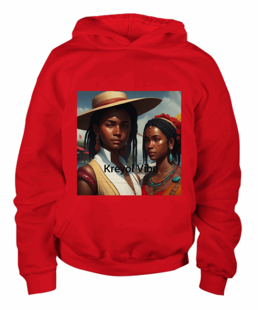 Kreyol Vibe Hoodie - Premium Shirt / Hoodie from Kreyol Nations - Just $34.95! Shop now at Kreyol Nations