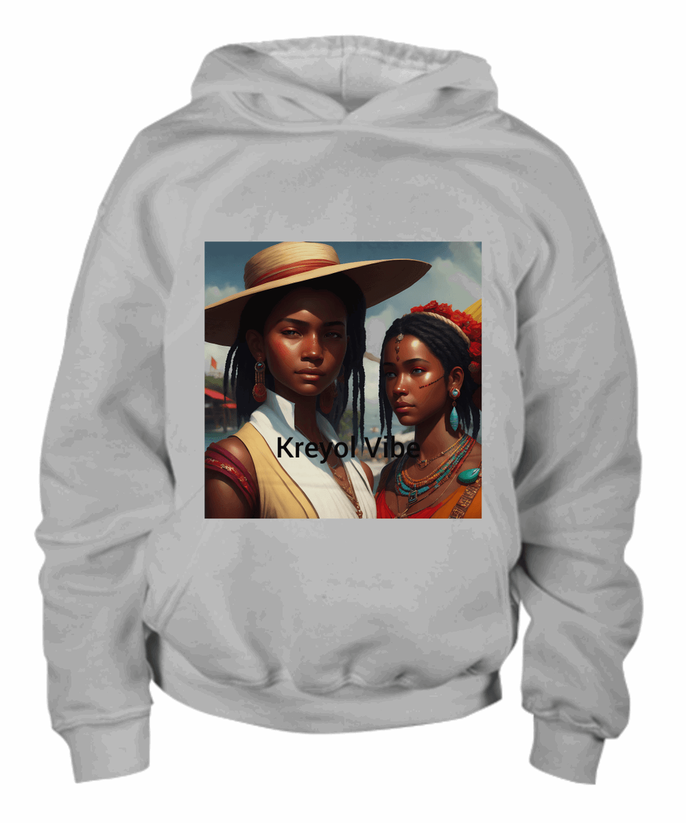 Kreyol Vibe Hoodie - Premium Shirt / Hoodie from Kreyol Nations - Just $34.95! Shop now at Kreyol Nations