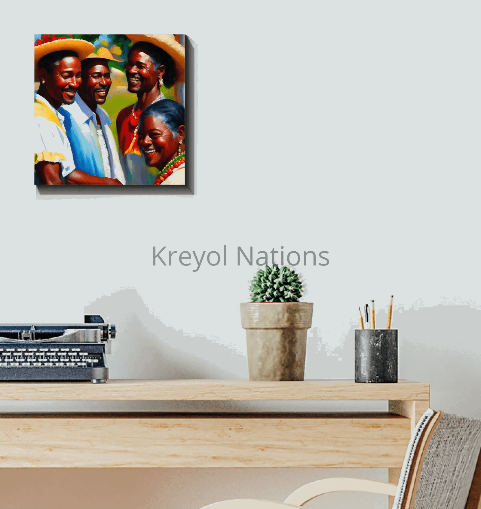 Chilin - Premium Canvas Prints from GearLaunch - Just $14.13! Shop now at Kreyol Nations