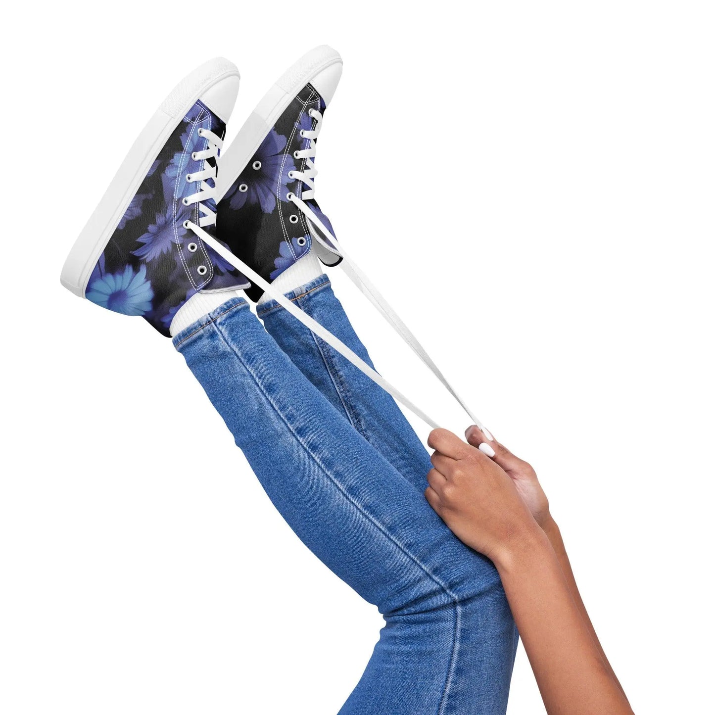 Women’s high top canvas shoes - Premium  from Kreyol Nations - Just $116! Shop now at Kreyol Nations