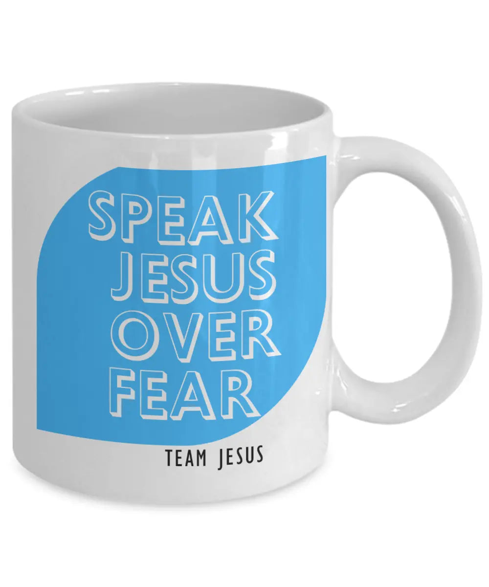 Speak Jesus Mug - Premium Coffee Mug from Gearbubble - Just $22.99! Shop now at Kreyol Nations