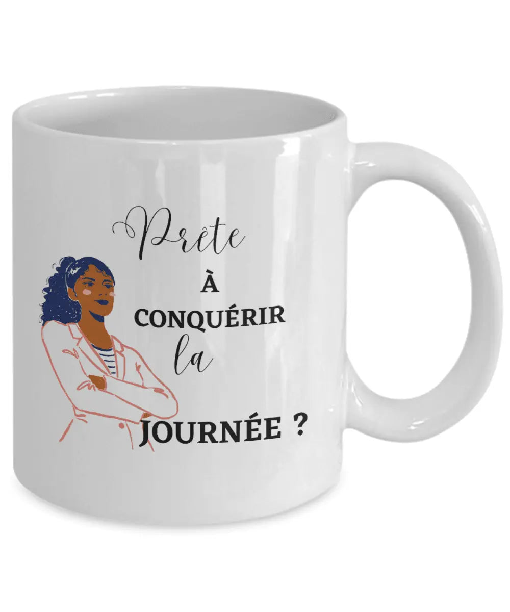 Gift for boss lady in French - Premium Coffee Mug from Gearbubble - Just $19.95! Shop now at Kreyol Nations