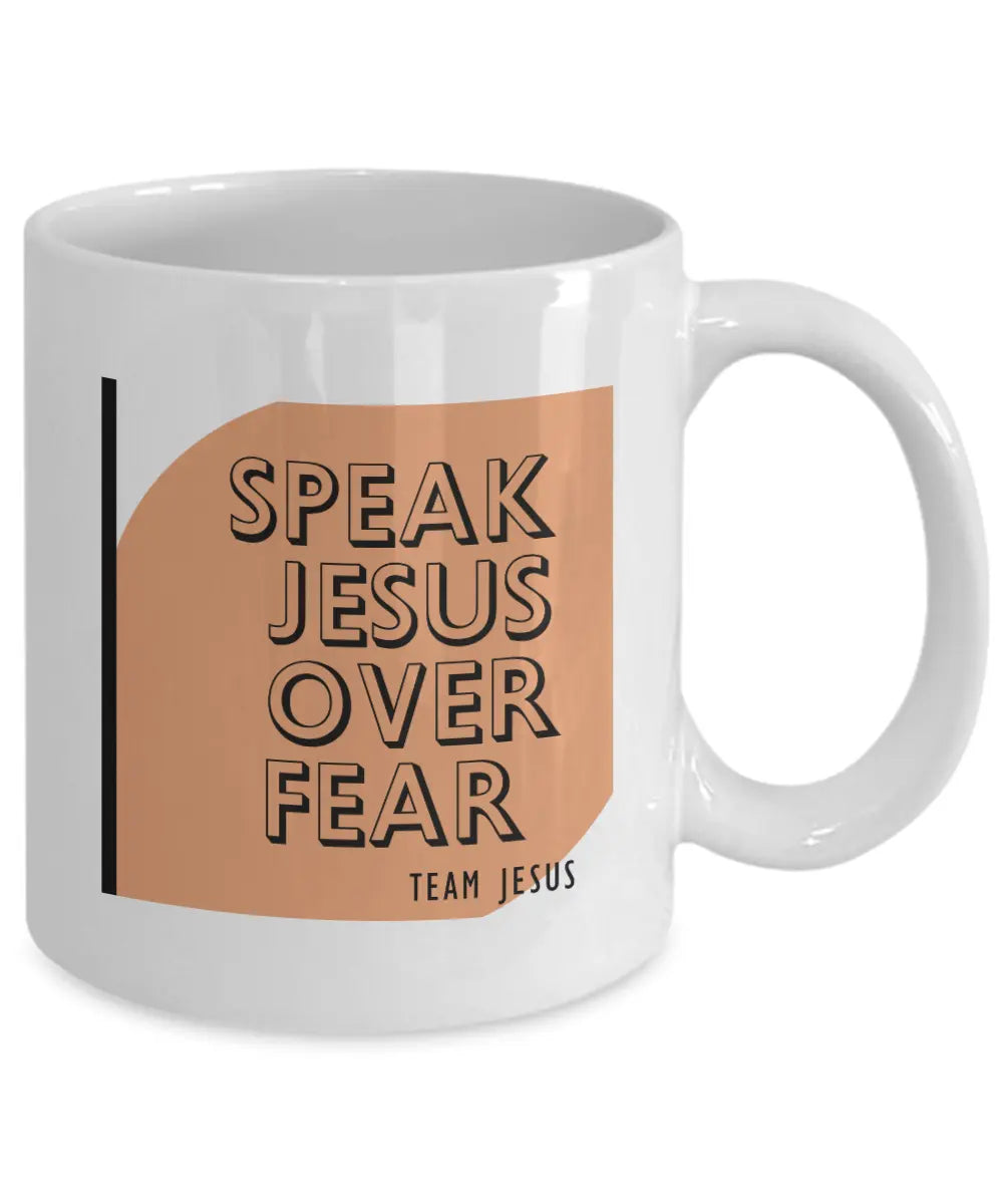 Speak Jesus - Premium Coffee Mug from Gearbubble - Just $22.99! Shop now at Kreyol Nations