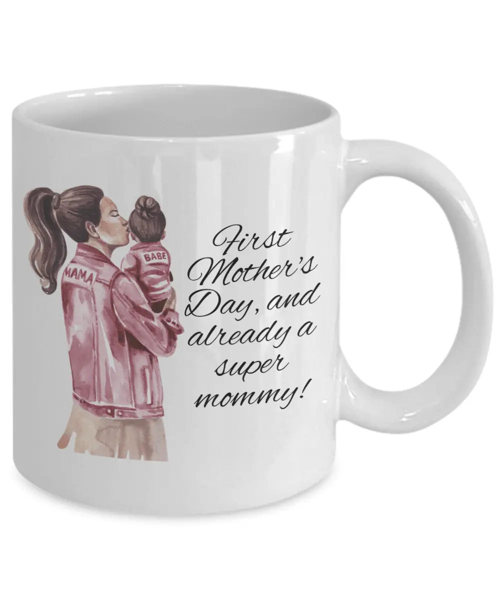 First Mother's day super mommy mug - Premium Coffee Mug from Gearbubble - Just $19.95! Shop now at Kreyol Nations