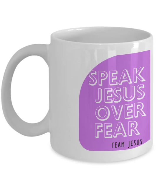 Speak Jesus Mug 4 - Premium Coffee Mug from Gearbubble - Just $22.99! Shop now at Kreyol Nations