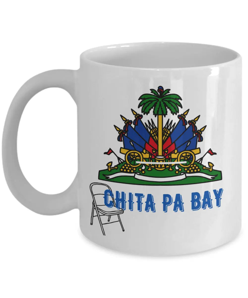 Haitian Flag Coffee Mug - Premium Coffee Mug from Kreyol Nations - Just $22.99! Shop now at Kreyol Nations