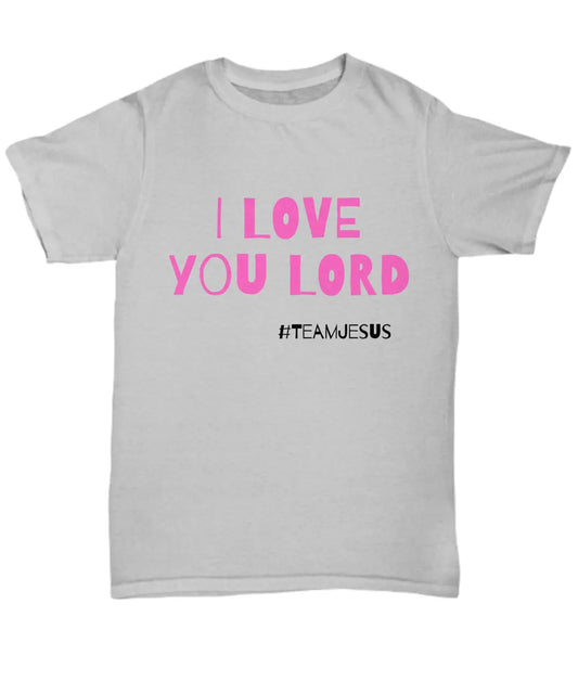 I love you Lord - Premium Shirt / Hoodie from Gearbubble - Just $22.50! Shop now at Kreyol Nations