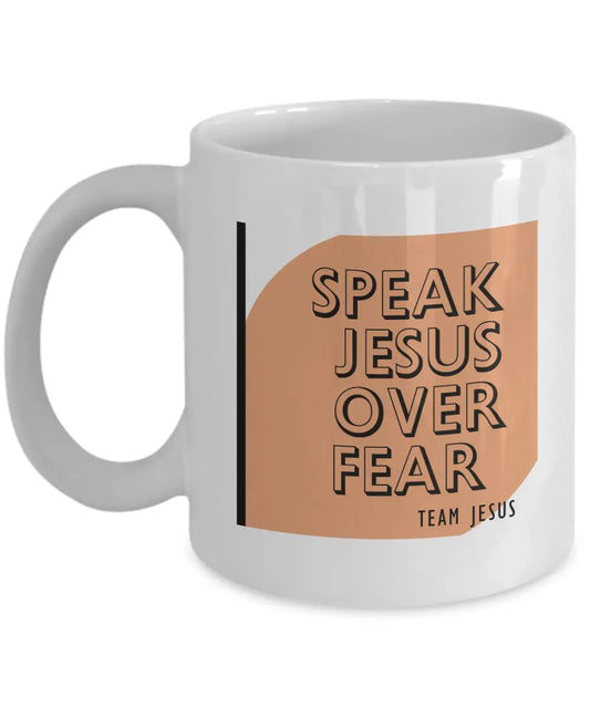 Speak Jesus - Premium Coffee Mug from Gearbubble - Just $22.99! Shop now at Kreyol Nations