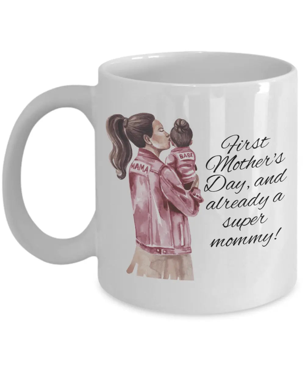 First Mother's day super mommy mug - Premium Coffee Mug from Gearbubble - Just $19.95! Shop now at Kreyol Nations