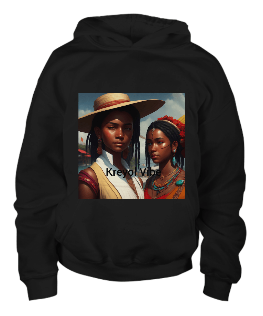 Kreyol Vibe Hoodie - Premium Shirt / Hoodie from Kreyol Nations - Just $34.95! Shop now at Kreyol Nations