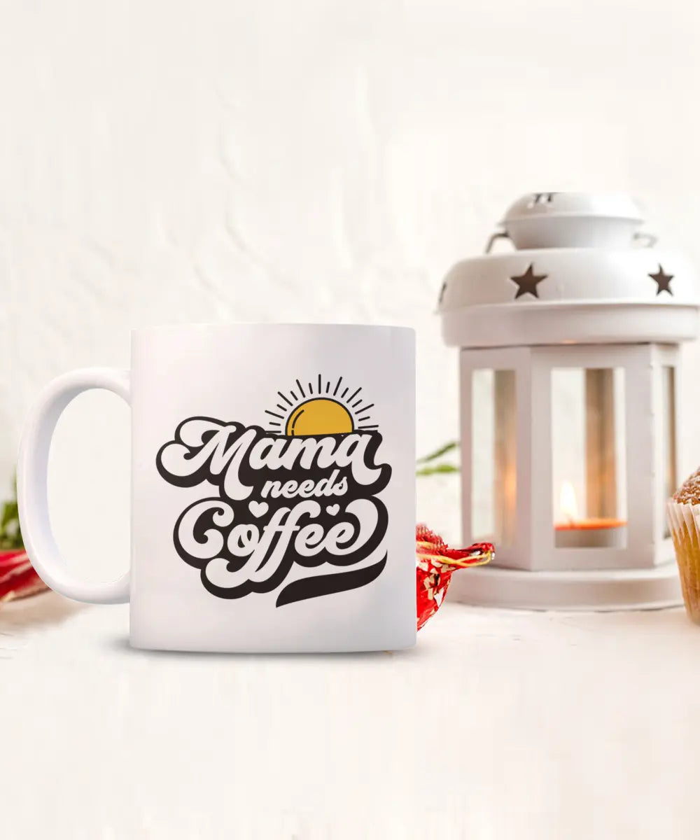 mama  needs coffee - Premium Coffee Mug from Gearbubble - Just $22.99! Shop now at Kreyol Nations