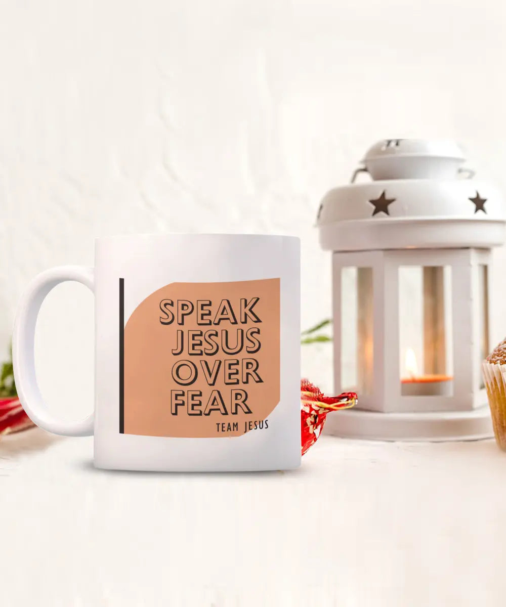 Speak Jesus - Premium Coffee Mug from Gearbubble - Just $22.99! Shop now at Kreyol Nations