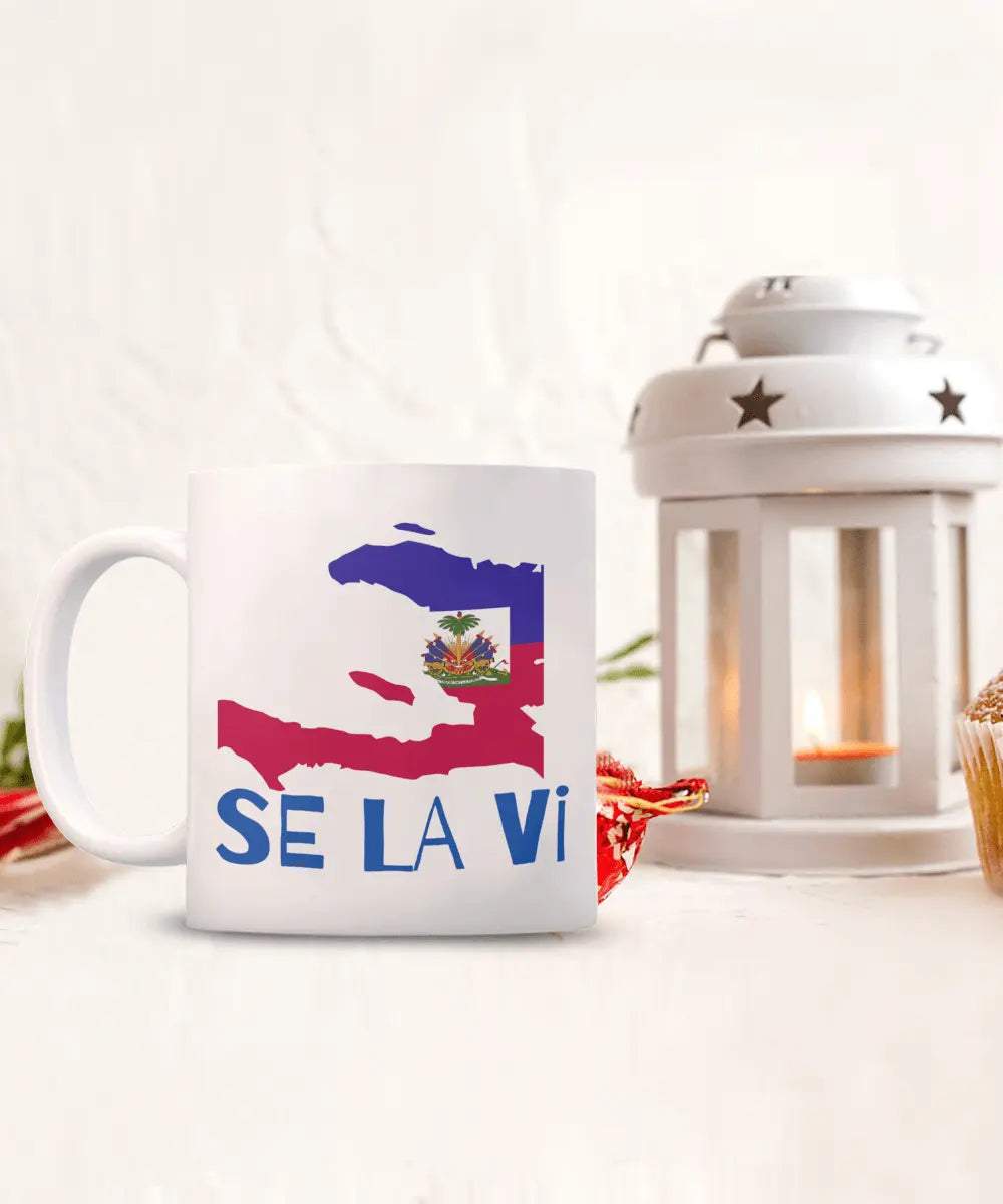 Se La Vi - Haitian Creole Coffee Mug - Premium Coffee Mug from Kreyol Nations - Just $12.95! Shop now at Kreyol Nations