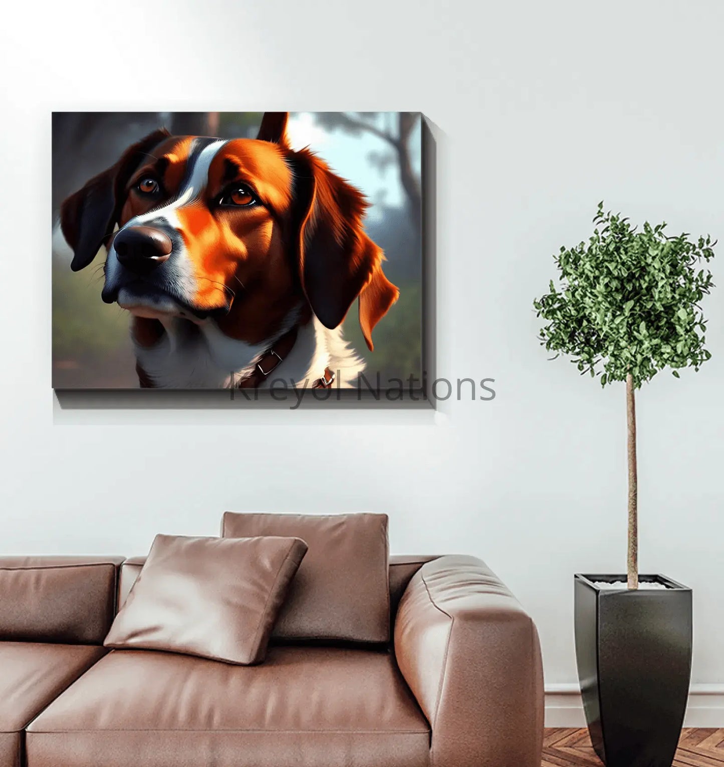 Bestie - Premium Canvas Prints from GearLaunch - Just $24.12! Shop now at Kreyol Nations