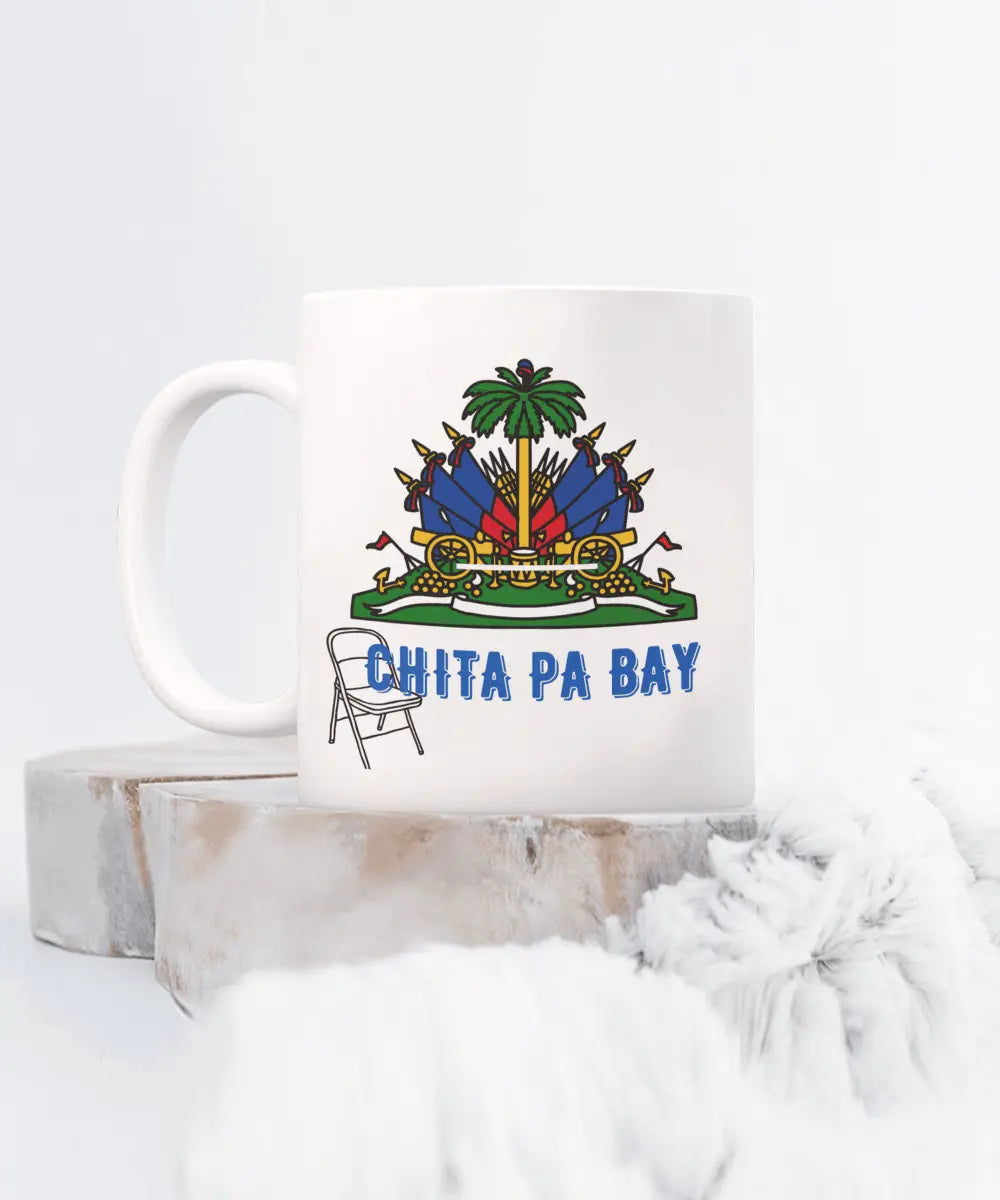 Haitian Flag Coffee Mug - Premium Coffee Mug from Kreyol Nations - Just $22.99! Shop now at Kreyol Nations