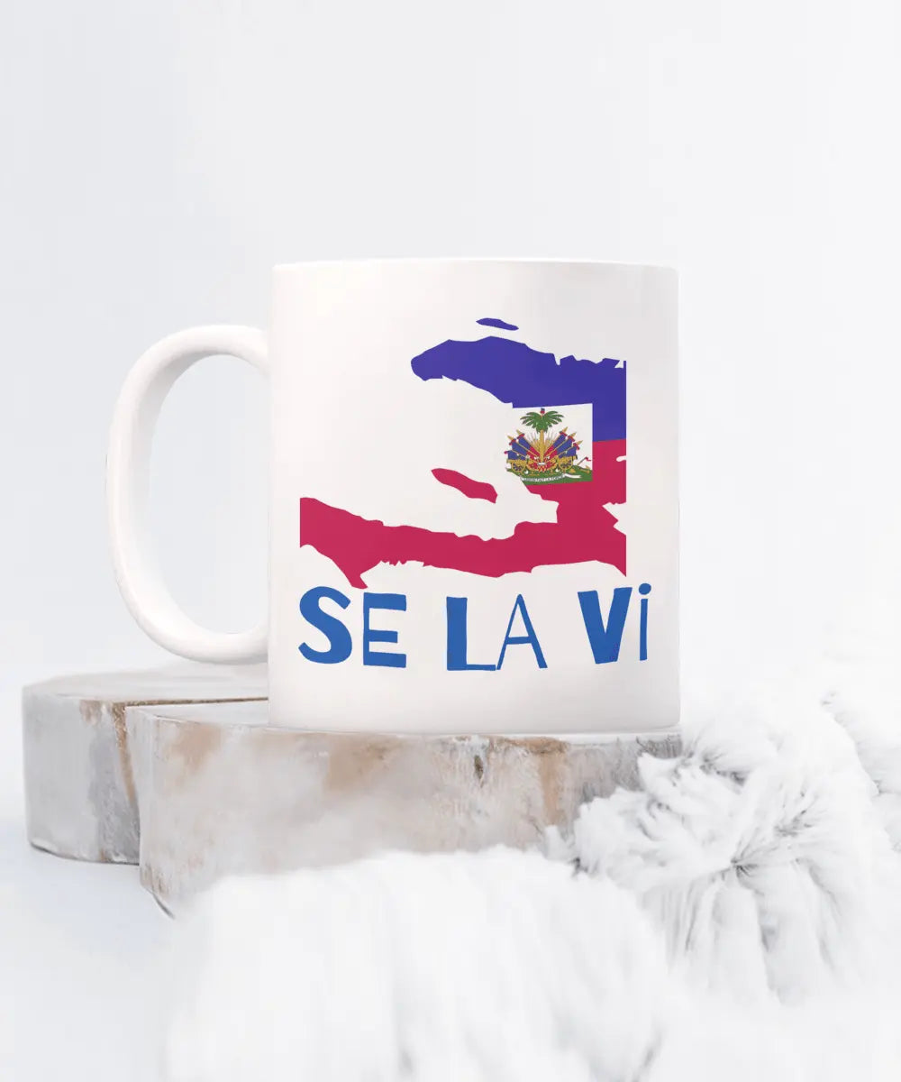 Se La Vi - Haitian Creole Coffee Mug - Premium Coffee Mug from Kreyol Nations - Just $12.95! Shop now at Kreyol Nations