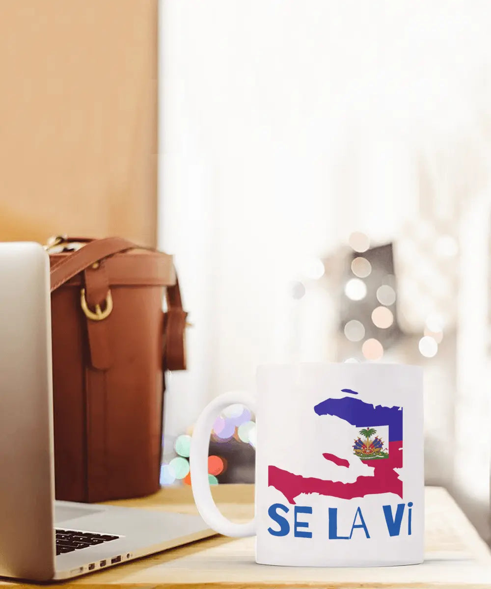 Se La Vi - Haitian Creole Coffee Mug - Premium Coffee Mug from Kreyol Nations - Just $12.95! Shop now at Kreyol Nations