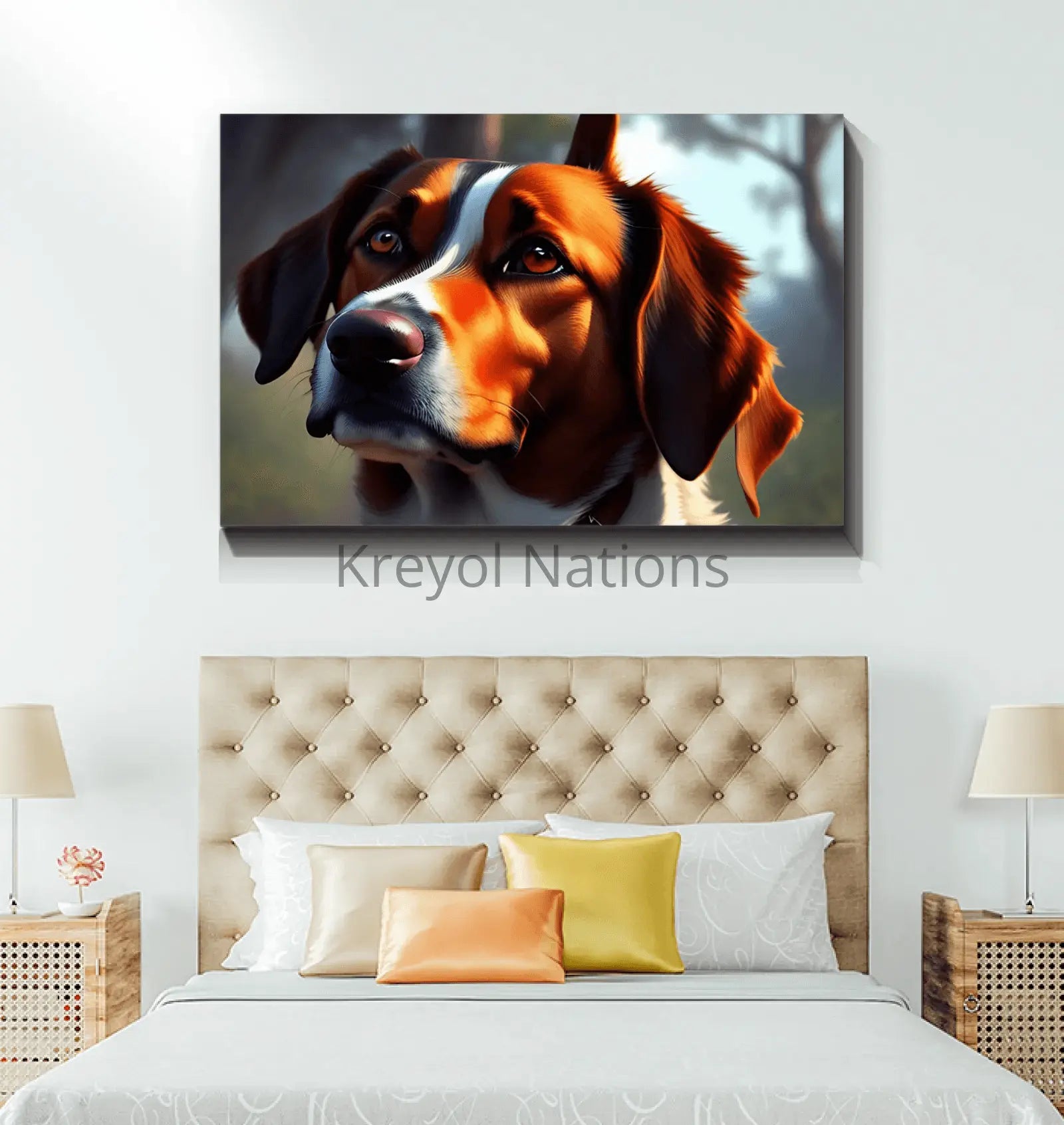 Bestie - Premium Canvas Prints from GearLaunch - Just $24.12! Shop now at Kreyol Nations