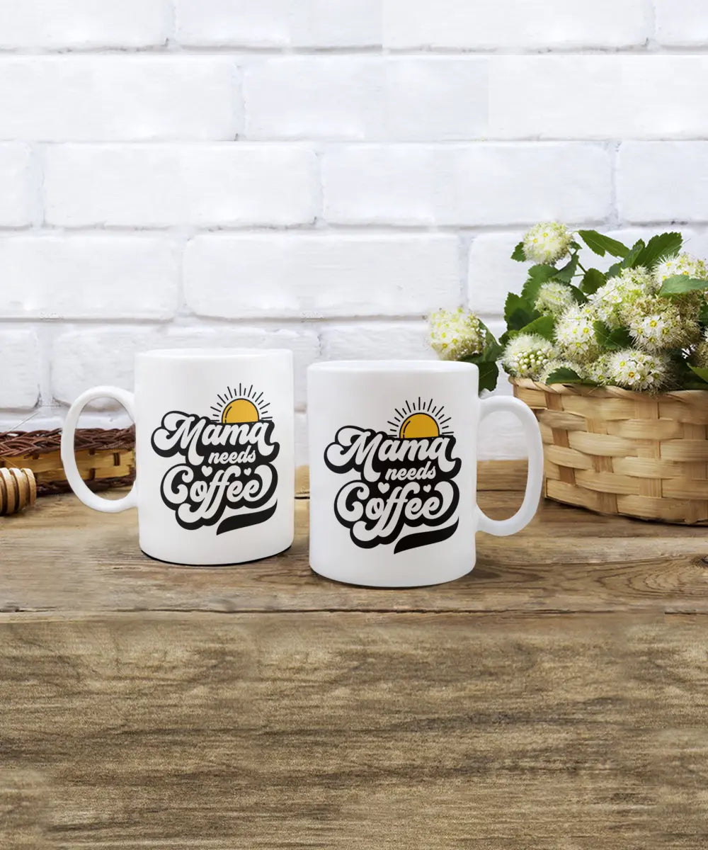 mama  needs coffee - Premium Coffee Mug from Gearbubble - Just $22.99! Shop now at Kreyol Nations