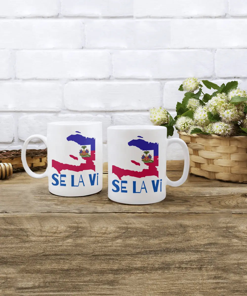 Se La Vi - Haitian Creole Coffee Mug - Premium Coffee Mug from Kreyol Nations - Just $12.95! Shop now at Kreyol Nations