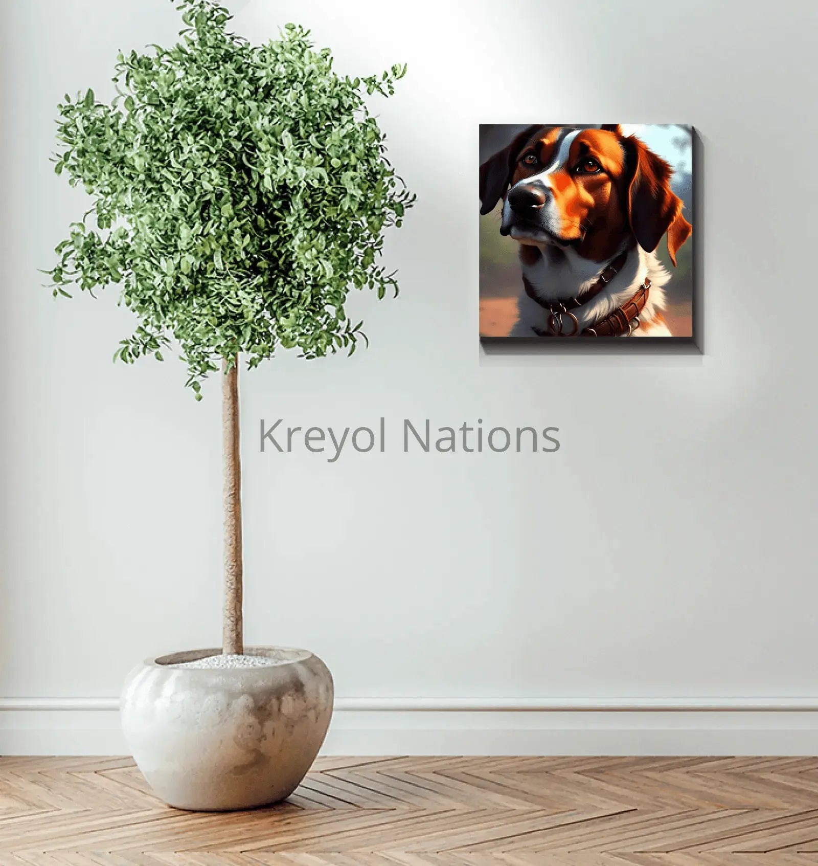 Bestie - Premium Canvas Prints from GearLaunch - Just $24.12! Shop now at Kreyol Nations