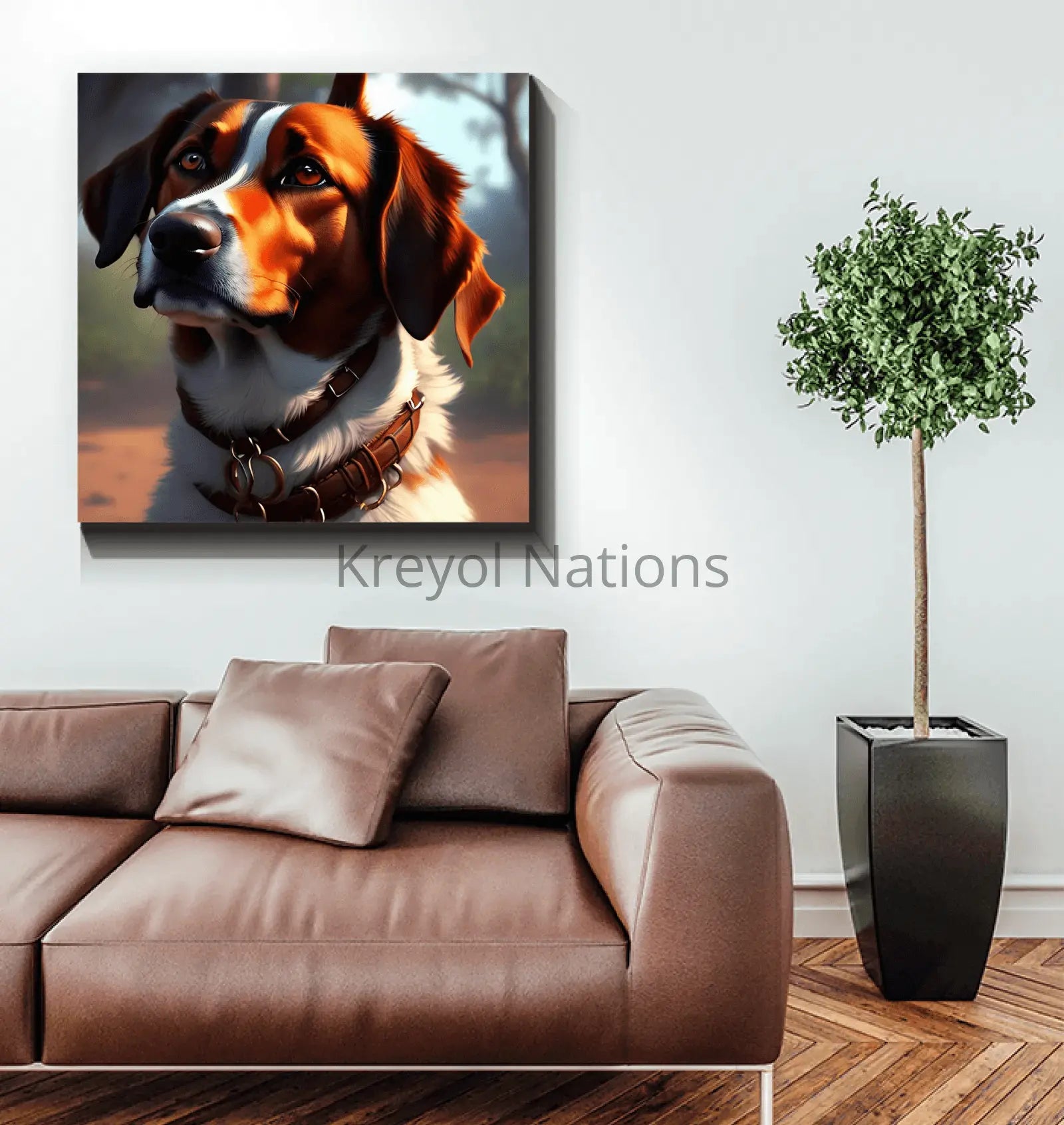 Bestie - Premium Canvas Prints from GearLaunch - Just $24.12! Shop now at Kreyol Nations