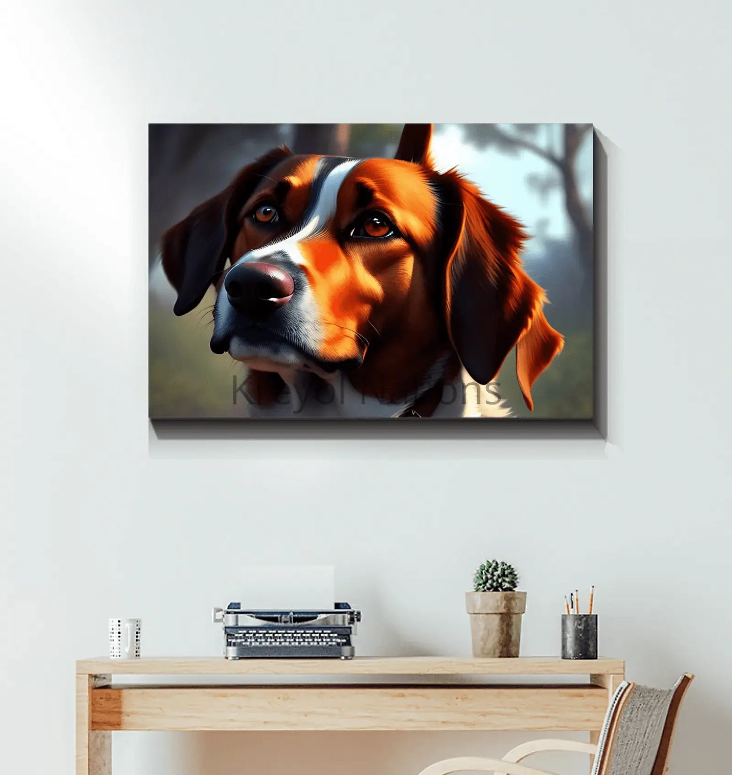 Bestie - Premium Canvas Prints from GearLaunch - Just $24.12! Shop now at Kreyol Nations