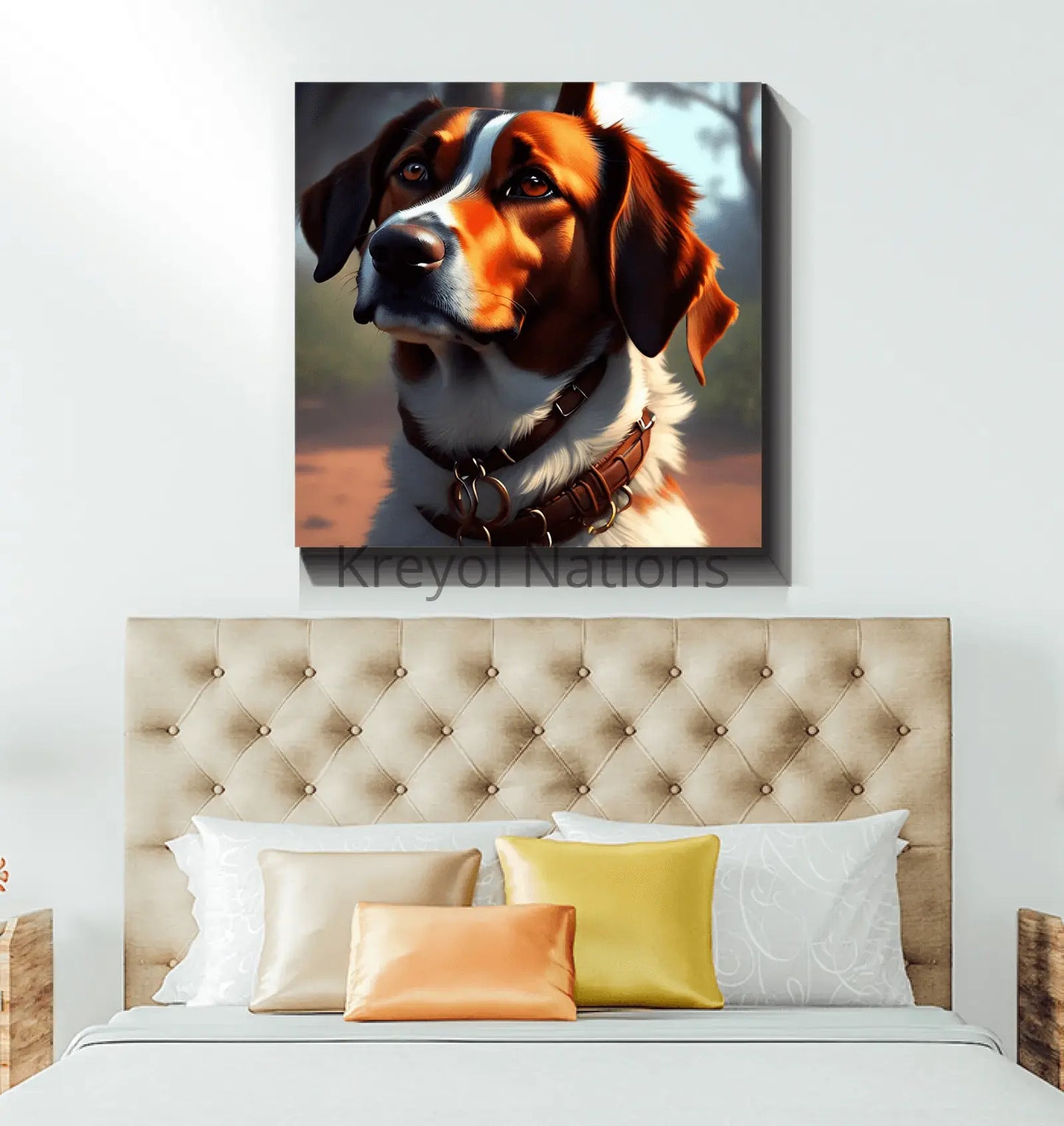 Bestie - Premium Canvas Prints from GearLaunch - Just $24.12! Shop now at Kreyol Nations