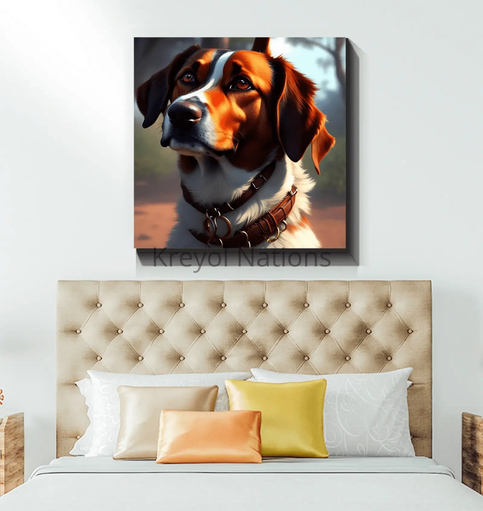 Bestie - Premium Canvas Prints from GearLaunch - Just $24.12! Shop now at Kreyol Nations