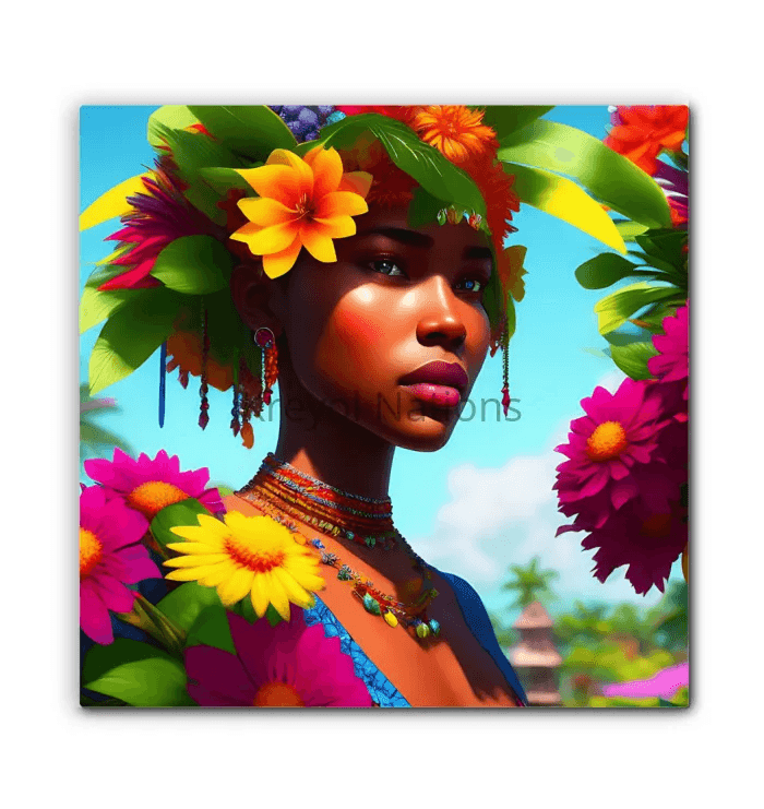 Jolie - Premium Canvas Prints from Kreyol Nations - Just $34.40! Shop now at Kreyol Nations