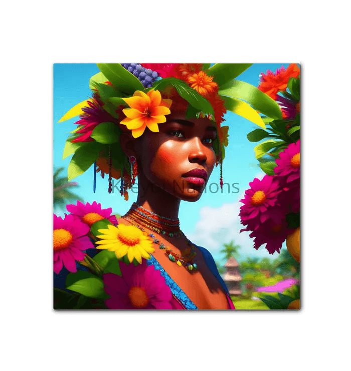 Jolie - Premium Canvas Prints from Kreyol Nations - Just $34.40! Shop now at Kreyol Nations