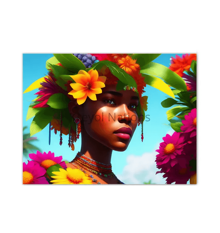 Jolie - Premium Canvas Prints from Kreyol Nations - Just $34.40! Shop now at Kreyol Nations